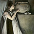 Oil painting reproduction #41 Isabella and the Pot of Basil by John White Alexander 1865-1915