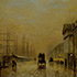 Oil painting reproduction #95 Liverpool Docks Customs House & Salthouse Docks by John Atkinson Grimshaw